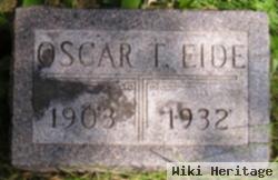 Oscar T Eide