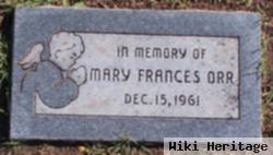 Mary Frances Orr