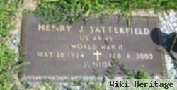 Henry J. "junior" Satterfield, Jr