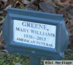 Mary Williams Greene