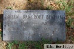 Helen Bancroft Benham