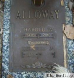 Harold Walter "paco" Alloway