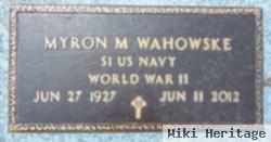 Myron M. "sam" Wahowske