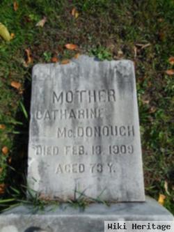 Catharine Mcdonough