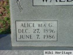 Alice "bea" Garrett Waldrop