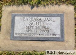 Barbara "jan" Scott