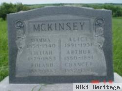 Alice Maud Mckinsey