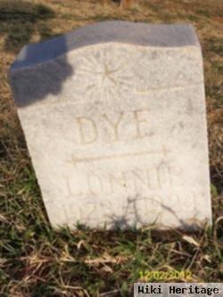 Lonnie Earl Dye