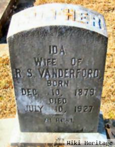 Margaret Ida Backstrom Vanderford