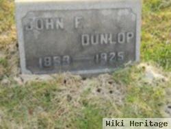 John F Dunlop