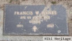 Francis W Hynes