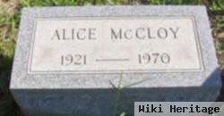 Alice Mccloy