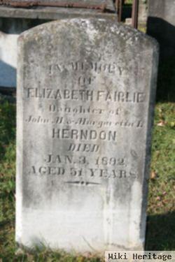 Elizabeth Fairlie Herndon