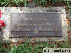 Mimi R Lang