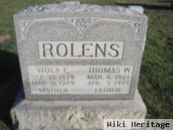 Viola E Hall Rolens