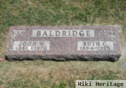 Ruth C Brewer Baldridge