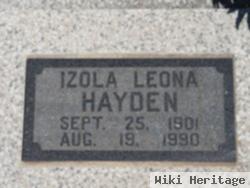 Izola Leona Houdeshell Hayden