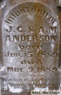 Infant Daughter Anderson