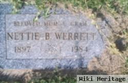 Nettie B Werrett