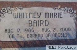 Whitney Marie Baird