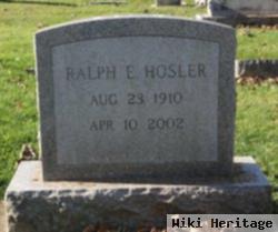 Ralph E. Hosler