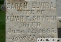 Sarah Elvira Snyder