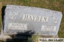 Mamie V Hayden