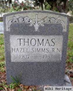 Hazel Simms Thomas, R.n.
