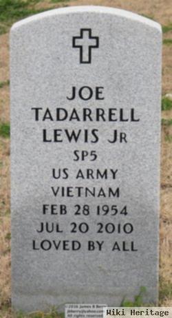 Spc Joe Tadarrell Lewis, Jr