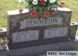 Robert W Henderson, Sr