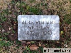 Alice Williams Whitelaw