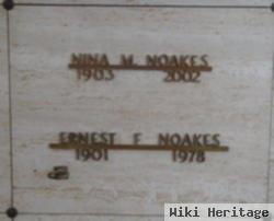 Ernest F Noakes
