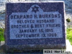 Bernard H Burkons