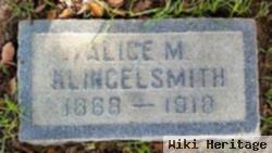 Alice M Klingelsmith