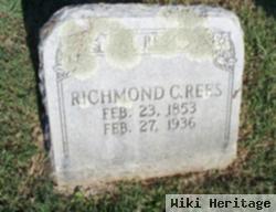 Richmond Carrell "r.c." Rees