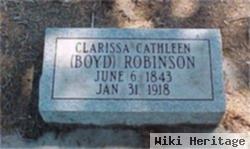 Clarissa Cathleen "clara" Boyd Robinson