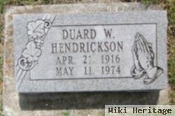 Duard William Hendrickson