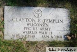 Pfc Clayton E Templin