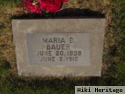Maria B. Benzel Bauer