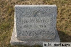 Harry Snyder