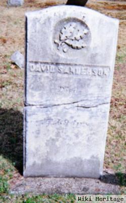 David Sanderson