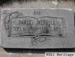 Parley Merrill, Jr