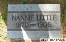 Nancy E. "nannie" Vanhooser Little