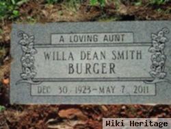 Willa Dean Smith Burger