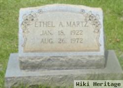 Ethel A. Martz