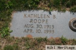 Kathleen B. Roope