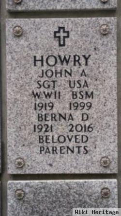 John A Howry