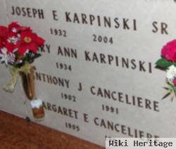 Joseph E. "karpy" Karpinski, Sr