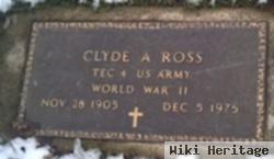 Clyde A Ross