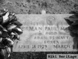 Norman Paul "paul" Mcelroy